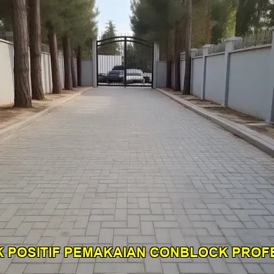 Menakjubkan Dampak Positif Pemakaian Conblock di Goa Pindul